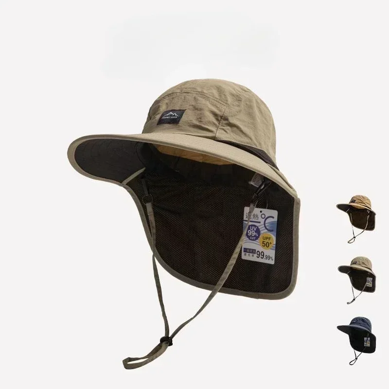 Sun Hat Wide Brim - Cappello da esterno con protezione per
