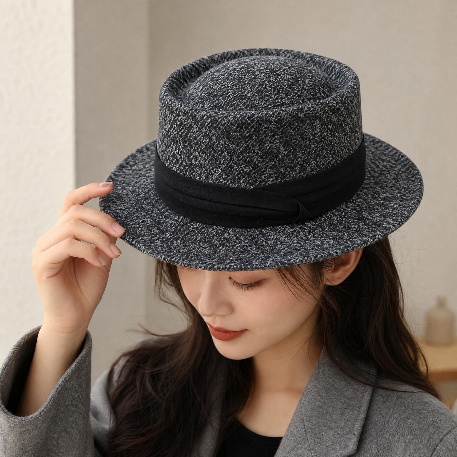 Cappello in feltro di lana con - Fedora Hat Wool recensione e prezzo